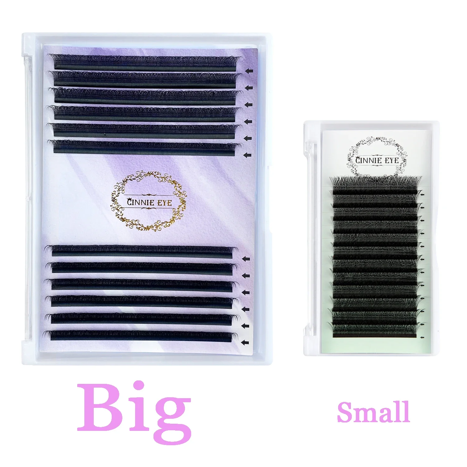 New 3D/4D/5D/6D W Eyelash 8-15mm Big W Lash Extension Premade Fans Individual Cluster Eyelash Bundles DIY Self Fanning Bunches