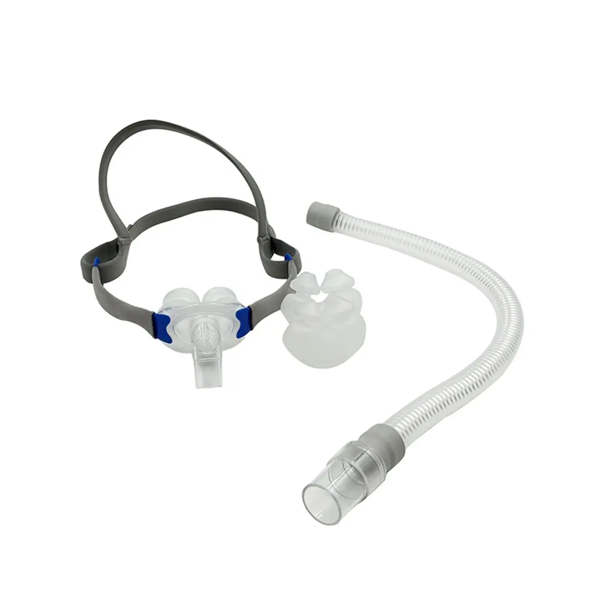 DT35BG  Nasal Mask Kit 3 Sizes Sleep Nasal Mask with HeadHear,Strap and Hose for &Bipap Machine