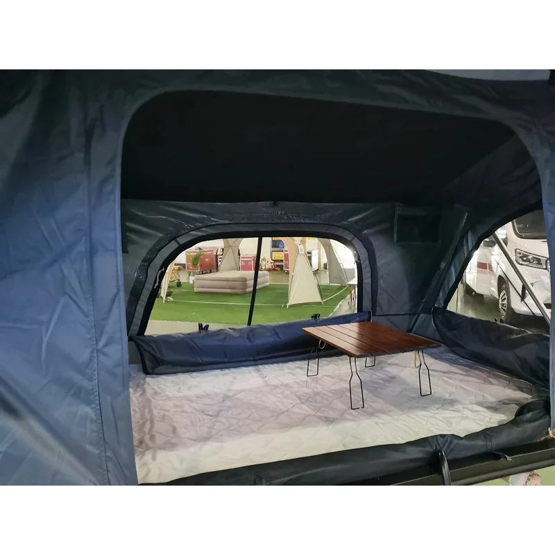 

Лидер продаж на заводе, палатка на крышу автомобиля, глэмпинг, походное снаряжение для 2-3 человек, мягкий корпус, алюминий на крыше