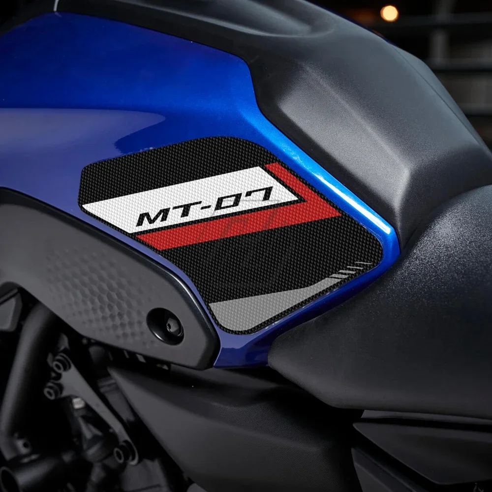 

Motorcycle Side Tank Pad Protection KneeAnti slip side sticker for Yamaha MT-07 2021-2022 Fuel tank sticker