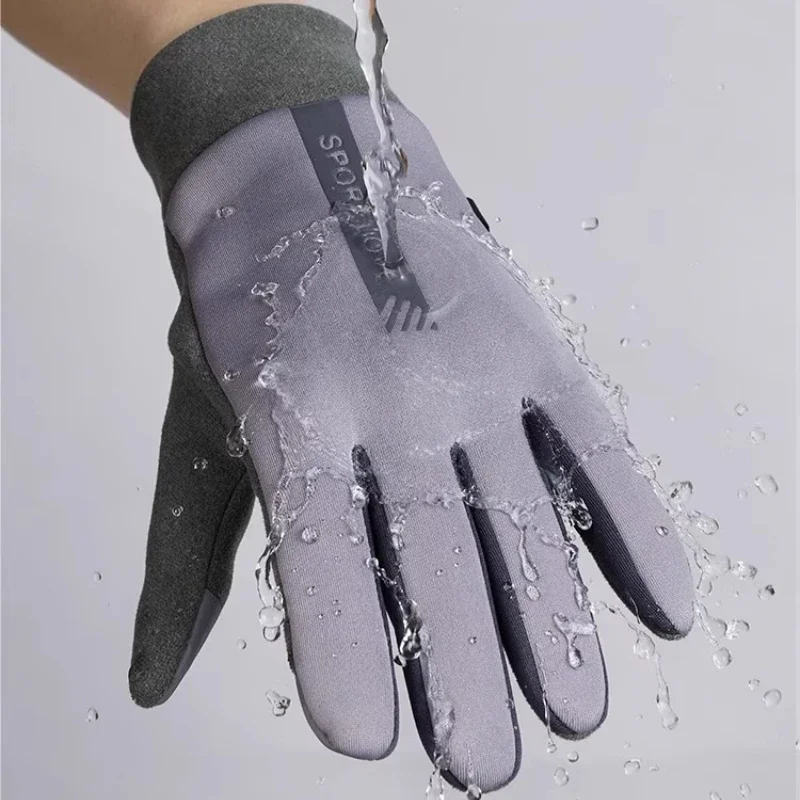 

Мотоциклетные перчатки для байкеров, мужские, теплые зимние перчатки, для мастерской, с сенсорным экраном, для езды на велосипеде, Guantes De Trabajo Hombre, защита рук