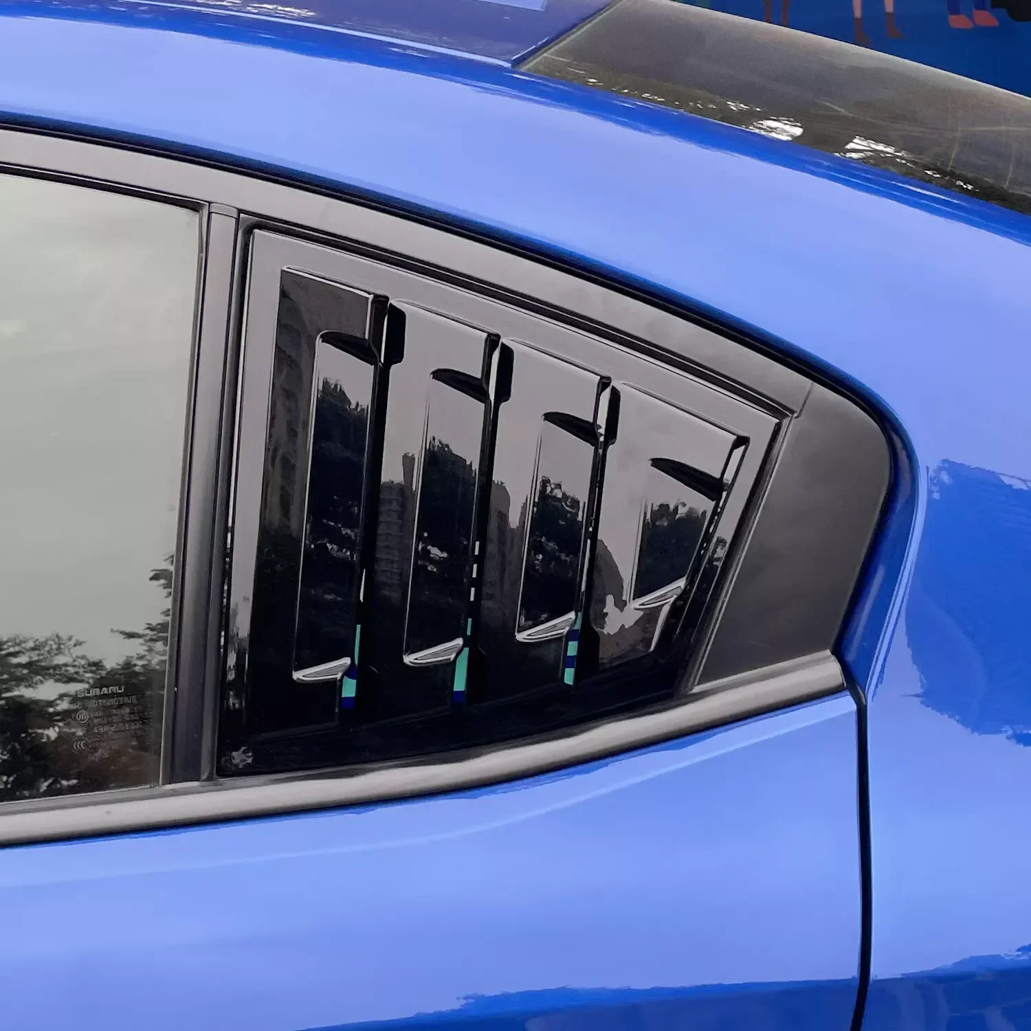 

For Subaru WRX STi 2015-2021 Year Windows Louver Body Kit Accessories