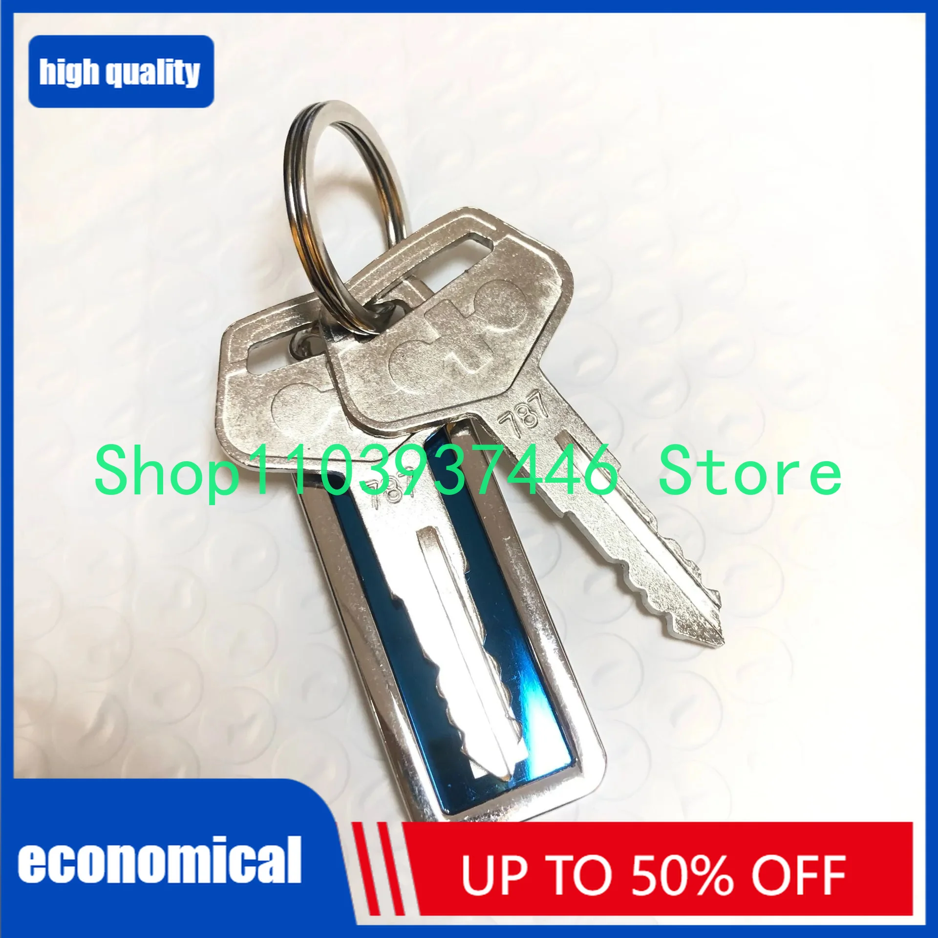 5P8500 H800 787 459A  Key with Key Chain for Excavator KEYS