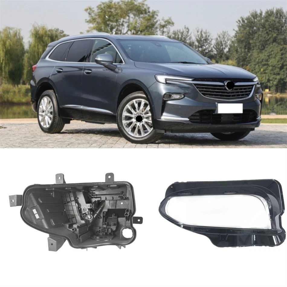 For Buick Enclave 2020 2021 2022 Car Accessories Base Head Lamp Shell Light Bulb Holder Headlight Cover
