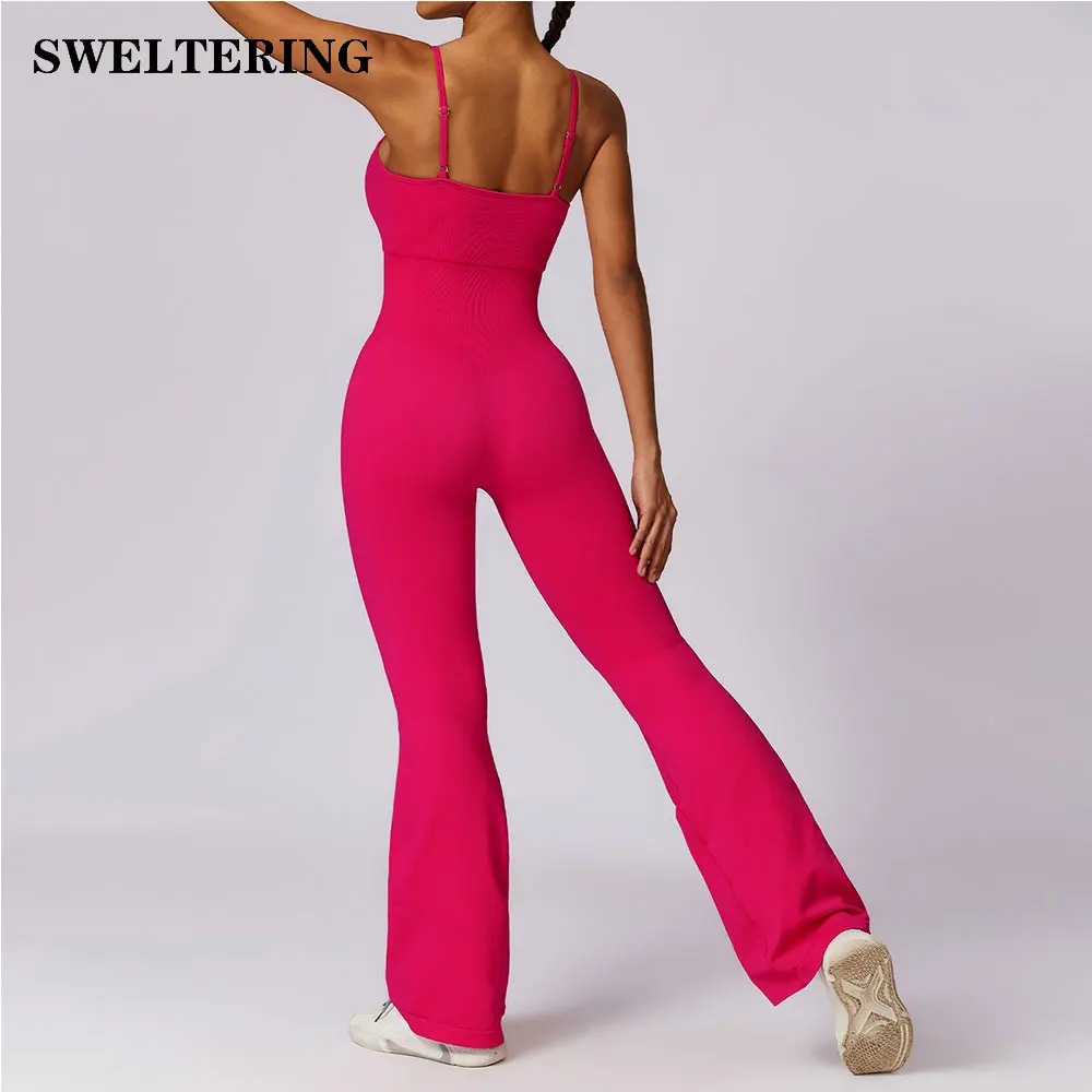 

One-piece Jumpsuit Seamless Gym Set Women Yoga Suit Sportswear Women Sports Jumpsuit Fitness Rompers Stretch Workout Bodysuits