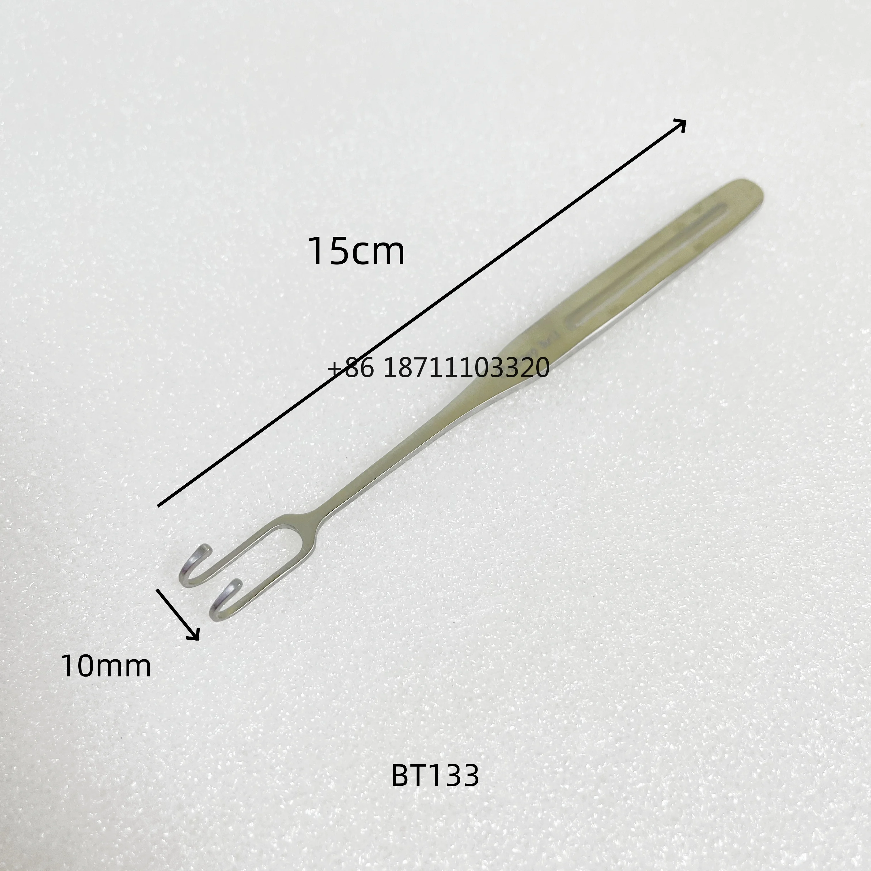 High-Precision Dual-Ball Hook for Aesthetic Nasal & Eyelid Surgery Blepharoplasty & Rhinoplasty Double Skin Hook
