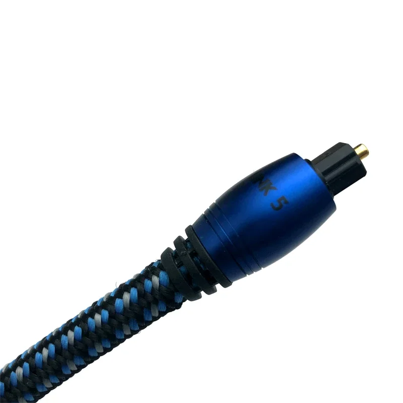 OptiLink-5 Cyfrowa linia światłowodowa Toslink Cyfrowy kabel audio Linia dekodowania kwadratowego portu