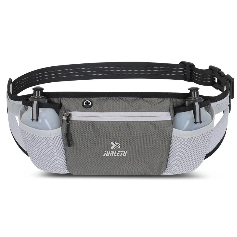 Ultra-light nylon fabric water bottle waist bag multi-functional large-capacity close-fitting waterproof mobile phone sports bag