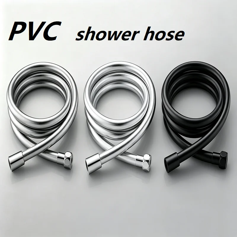 1.5/2m Shower Hose,High Quality PVC  Shower Hose ,Anti-Twist Explosion Proof Bathroom Extension Pipe , Universal G1/2