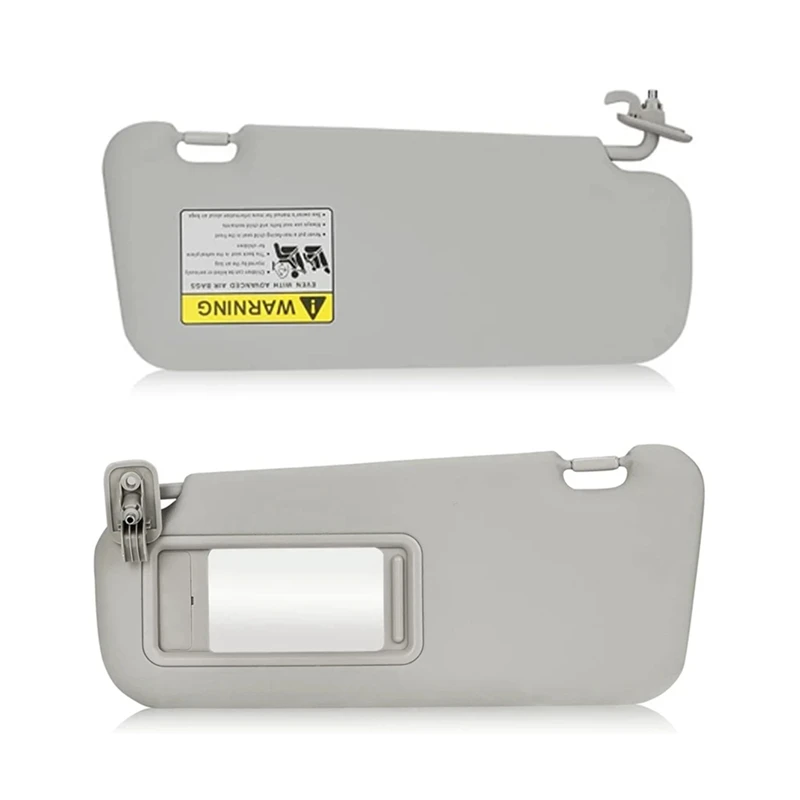 

Front Sun Visor Panel Interior Sunvisor Makeup Mirror For Mazda 3 Sedan Hatchback 2010 - 2013 BBM2-69-320C-75
