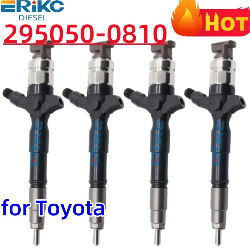 

23670-0L110 295050-0810 Топливная форсунка Common Rail 23670-09380 295050-0812 Для Toyota Hiace Hilux 295050-0810 ERIKC