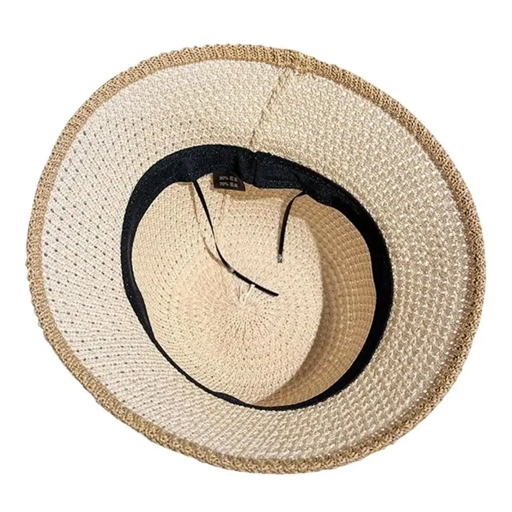 خفيفة الوزن أنيقة القوس صياد قبعة الأشعة فوق البنفسجية حماية طوي امرأة قبعة الشمس واسعة حافة ظلة واقية من الشمس غطاء دلو في الهواء الطلق