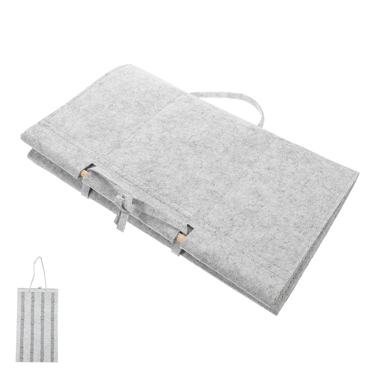 Drumstick Holder Wall Mount Display Bag with Elastic Loops for Quick Access Storage Organizer Drum Set Accessories Practice