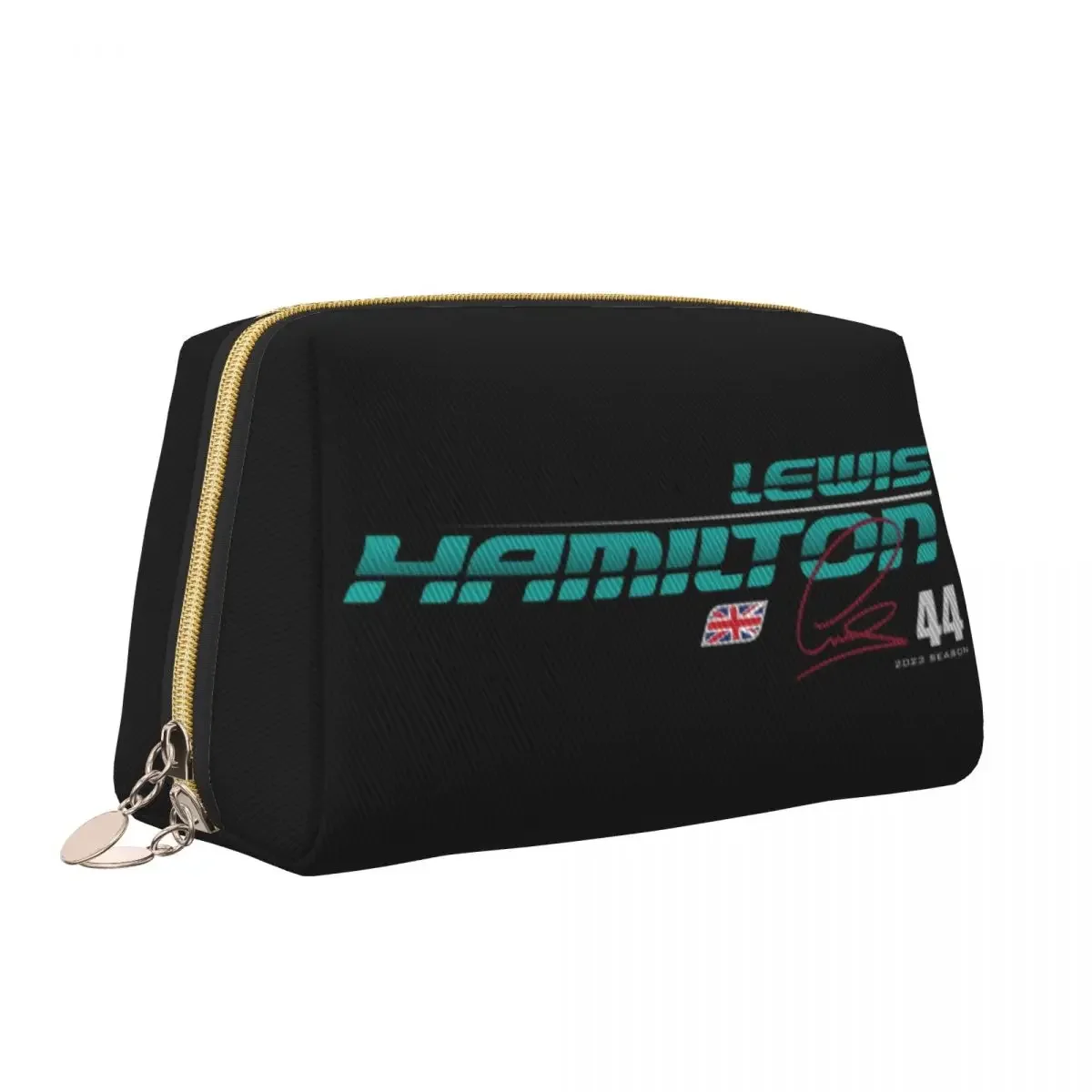 Car Race Hamiltons 44 Cosmetic Bag Women Cute Large Capacity Makeup Case Beauty Storage Toiletry Bags