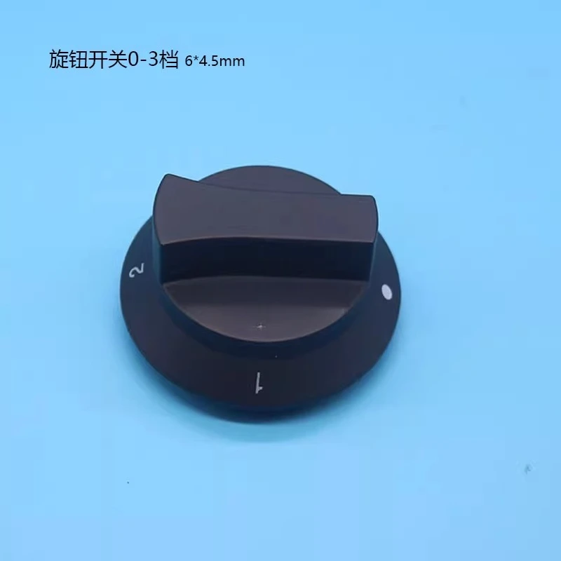 

0-3 Gear Knob Western Style Flat Six Head Stove Gear Switch Knob