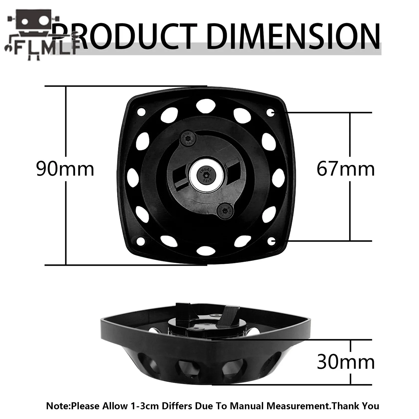 FLMLF 23CC-58CC Engine Metal Roto Starter or Flywheel Kit for 1/5 Rc Car Hpi Rofun Km Rovan Baja Losi FG DBXL GoPed Redcat Parts