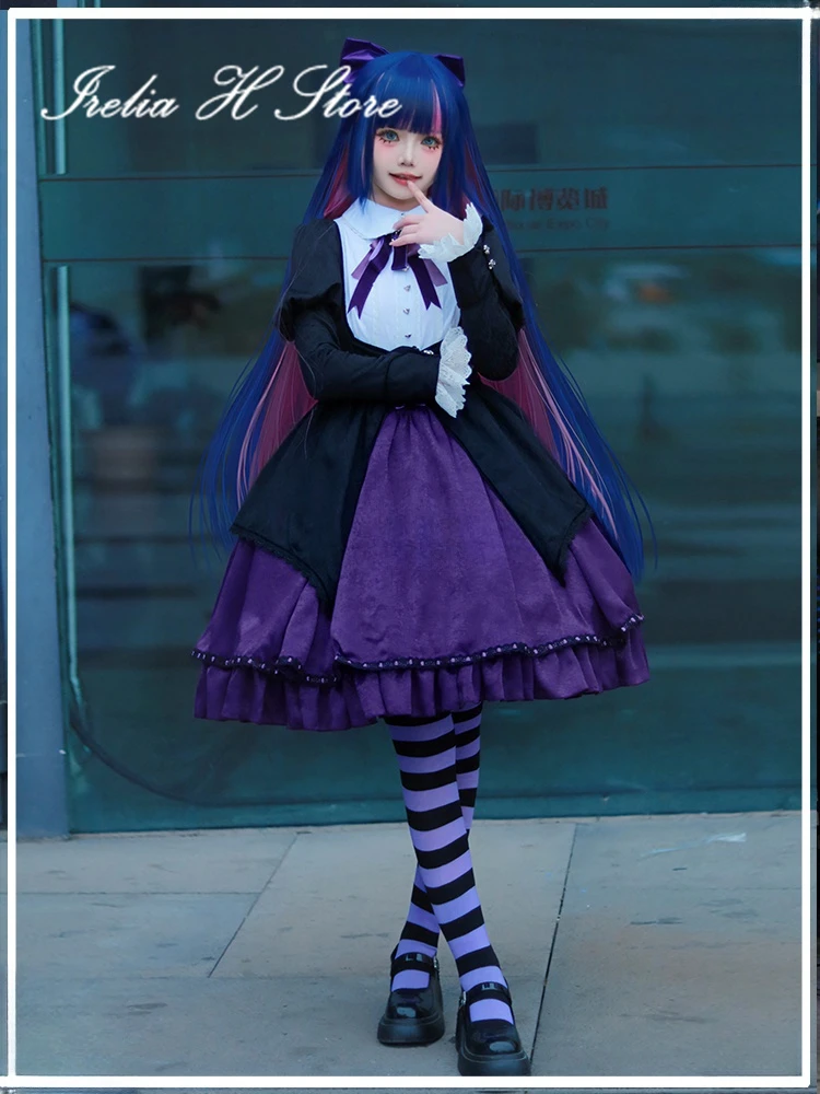 Irelia H Panty & Stocking with Garterbelt Stocking Cosplay Costume Stocking Lolita Dress Halloween Costumes