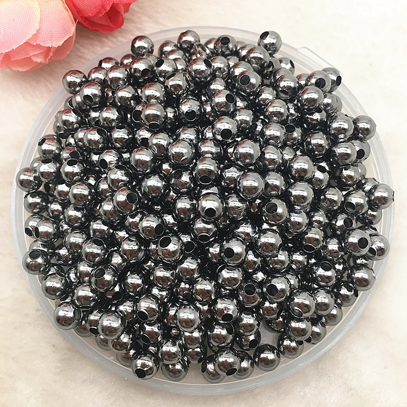 3mm-8mm Metal Beads for Jewelry Making