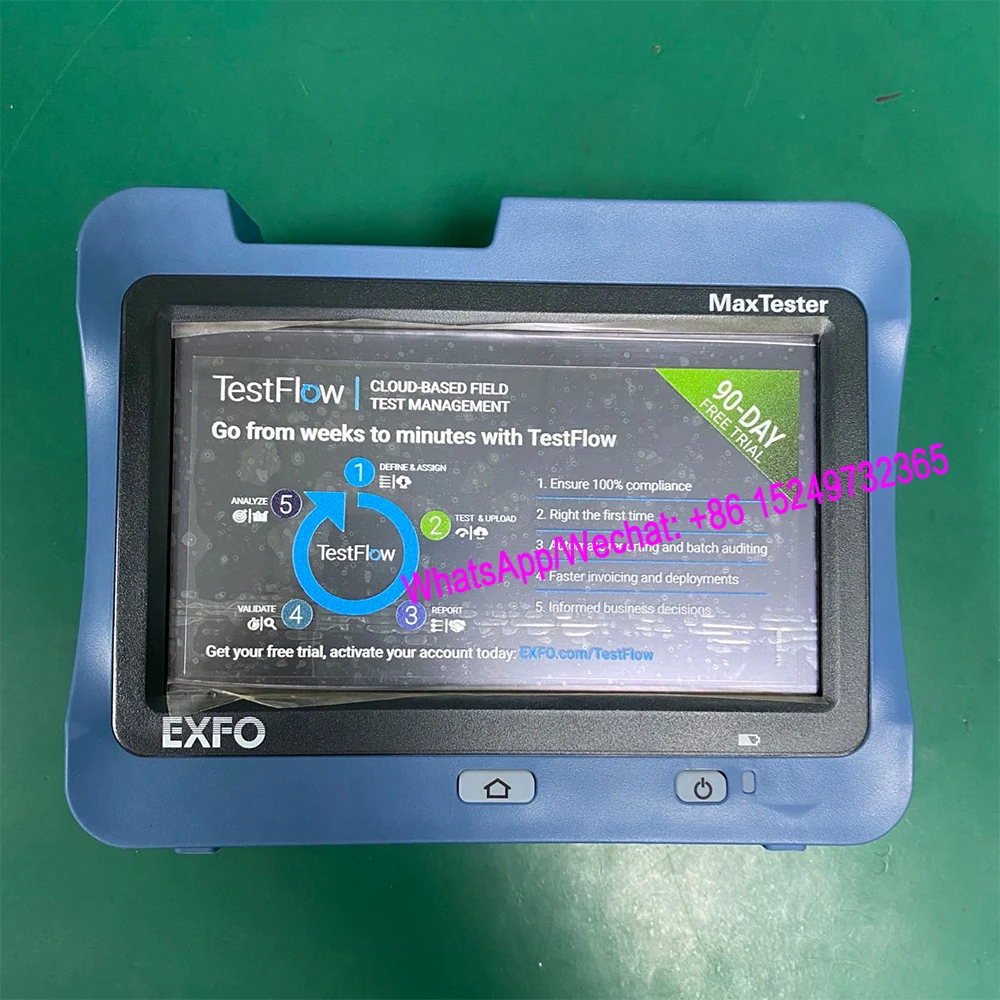 Max-715D-M1 EXFO MaxTester MAX-715D SM1 OTDR 1310/1550nm Wavelength 30/28dB Multi-Languages