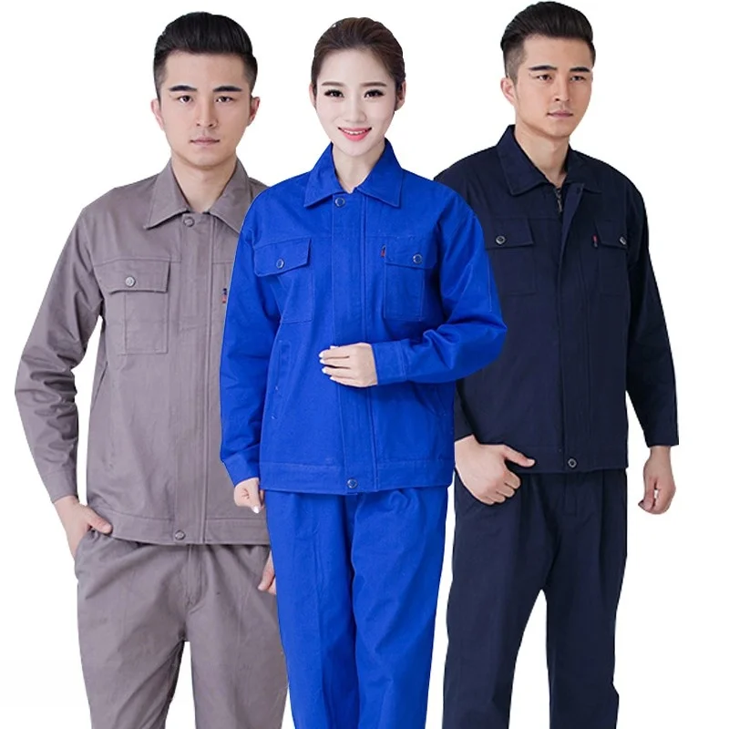 純綿製男性用溶接作業服、耐火・耐熱保護服、耐久性のある保護服