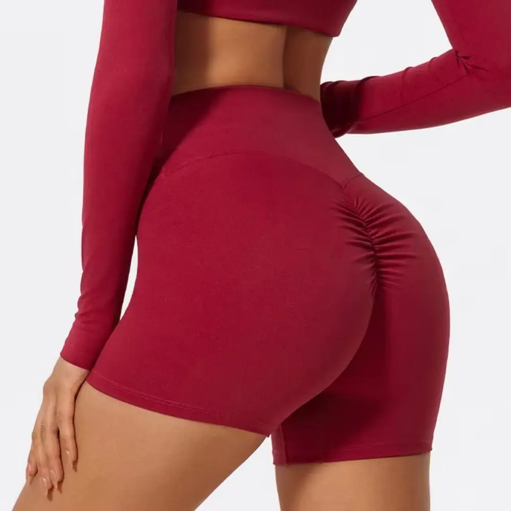 

Ударные шорты, женские леггинсы для йоги с высокой талией, спортивная одежда, спортивные леггинсы для поднятия ягодиц, спортивные леггинсы для поднятия бедер, шорты для йоги