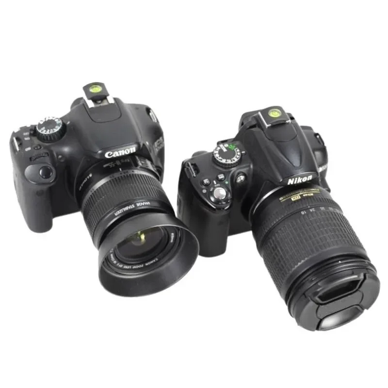 For Canon EOS 700D Rebel T3 5D Mark IV 1D C 850 350D IX 1000V Hot Shoe Cover Cap DSLR Camera Flash Hot Shoe Bubble Spirit Level