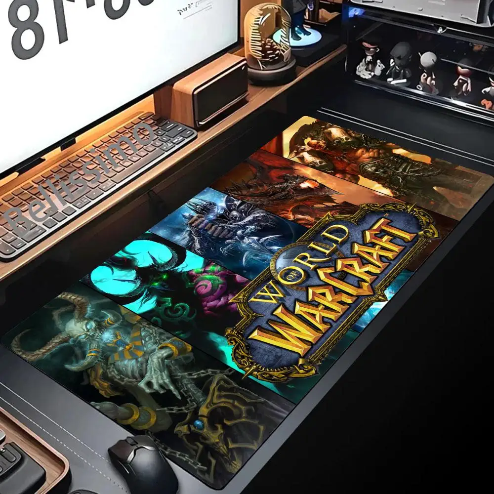 

World Of Warcraft 90x40 Large Gaming Mouse Pad Mat Grande WOW Lich King Gamer Xxl Computer Mousepad Game Desk Play Pad