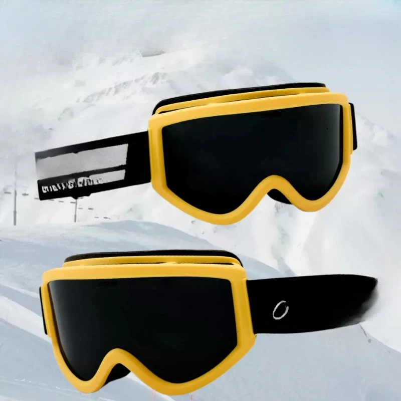Integrated ski goggles HD optical double-layer anti-fog snow goggles goggles