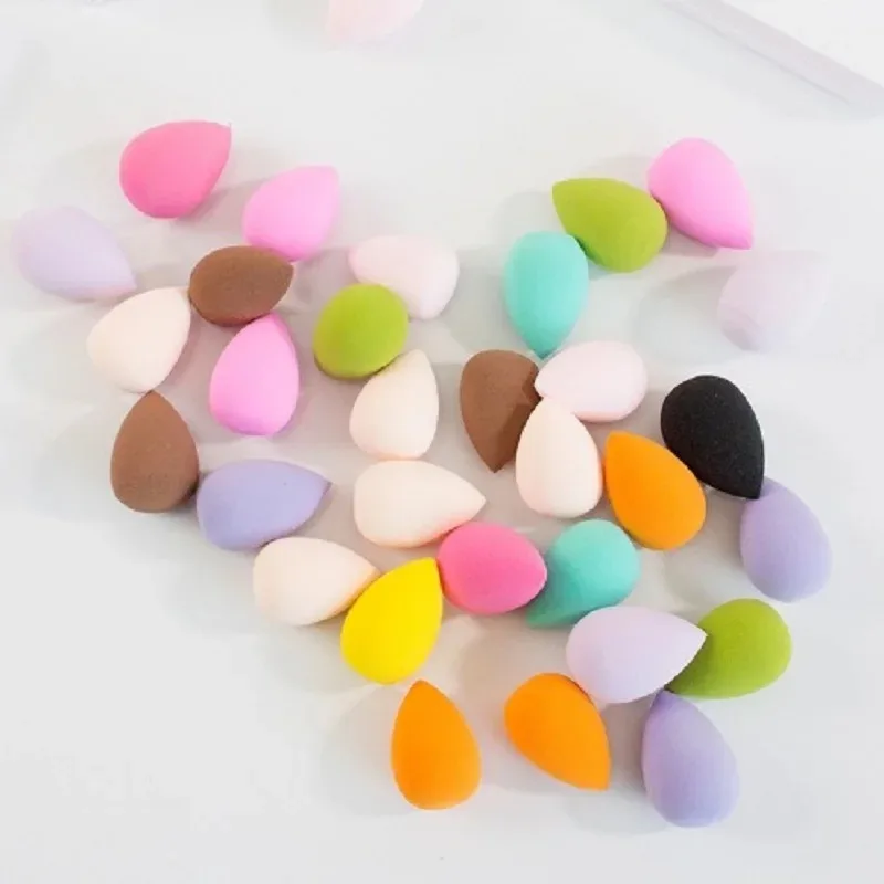 5Pcs Mini Makeup Sponge Powder Puff Beauty Sponge for Makeup Concealer Liquid Foundation Face Cosmetic Puff Make Up Sponge