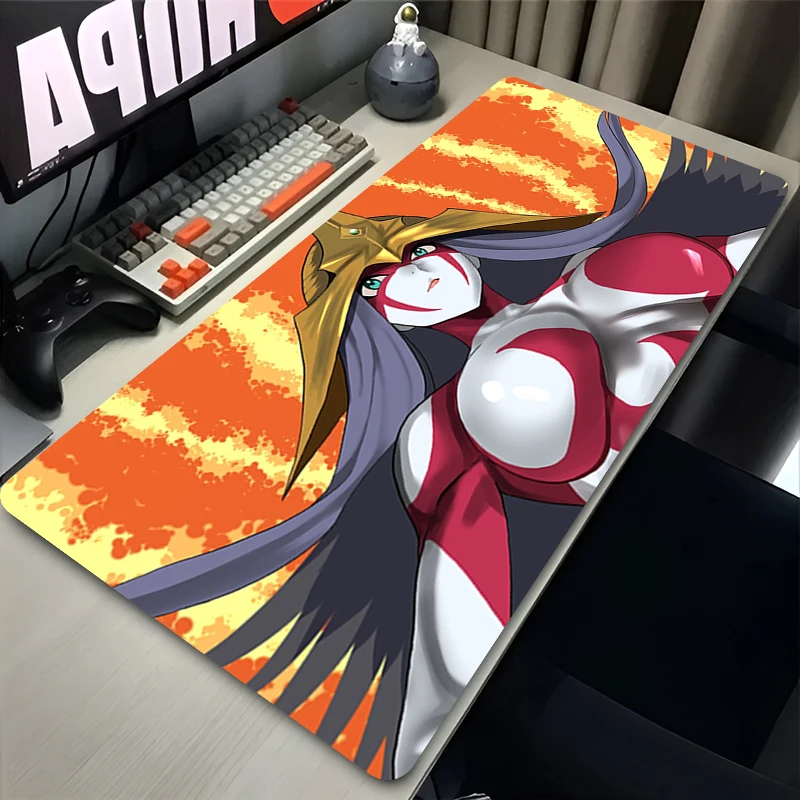 Mousepad XXL Yu-Gi-Oh! Game Computer Mechanical Keyboard Locking Edge Office Playmat PC Aesthetics Nonslip Rubber Mats