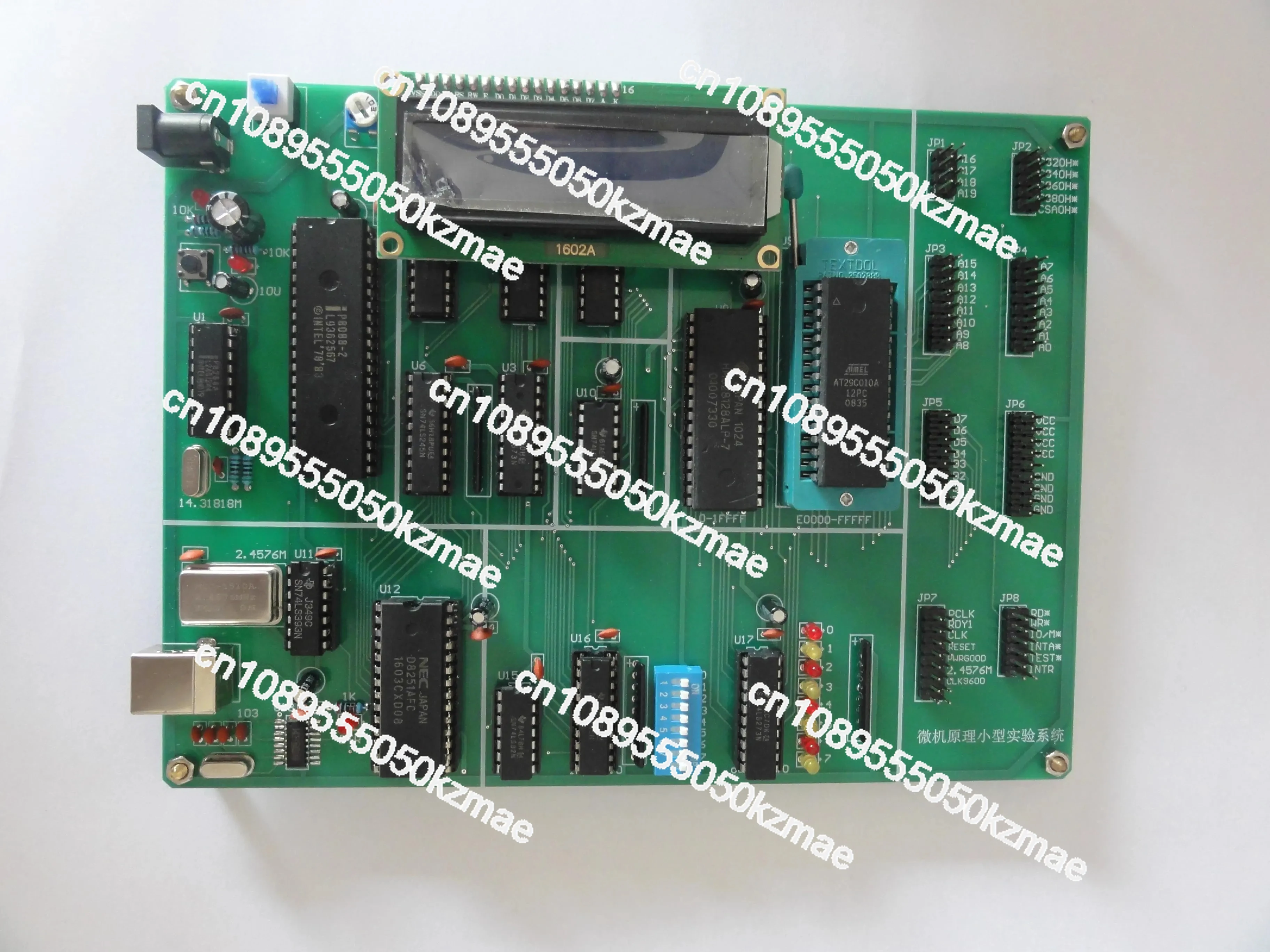 FOR 8088 Microcomputer Principle Brassboard Simplified External Serial Port Download Program 8086 Pocket Development Board