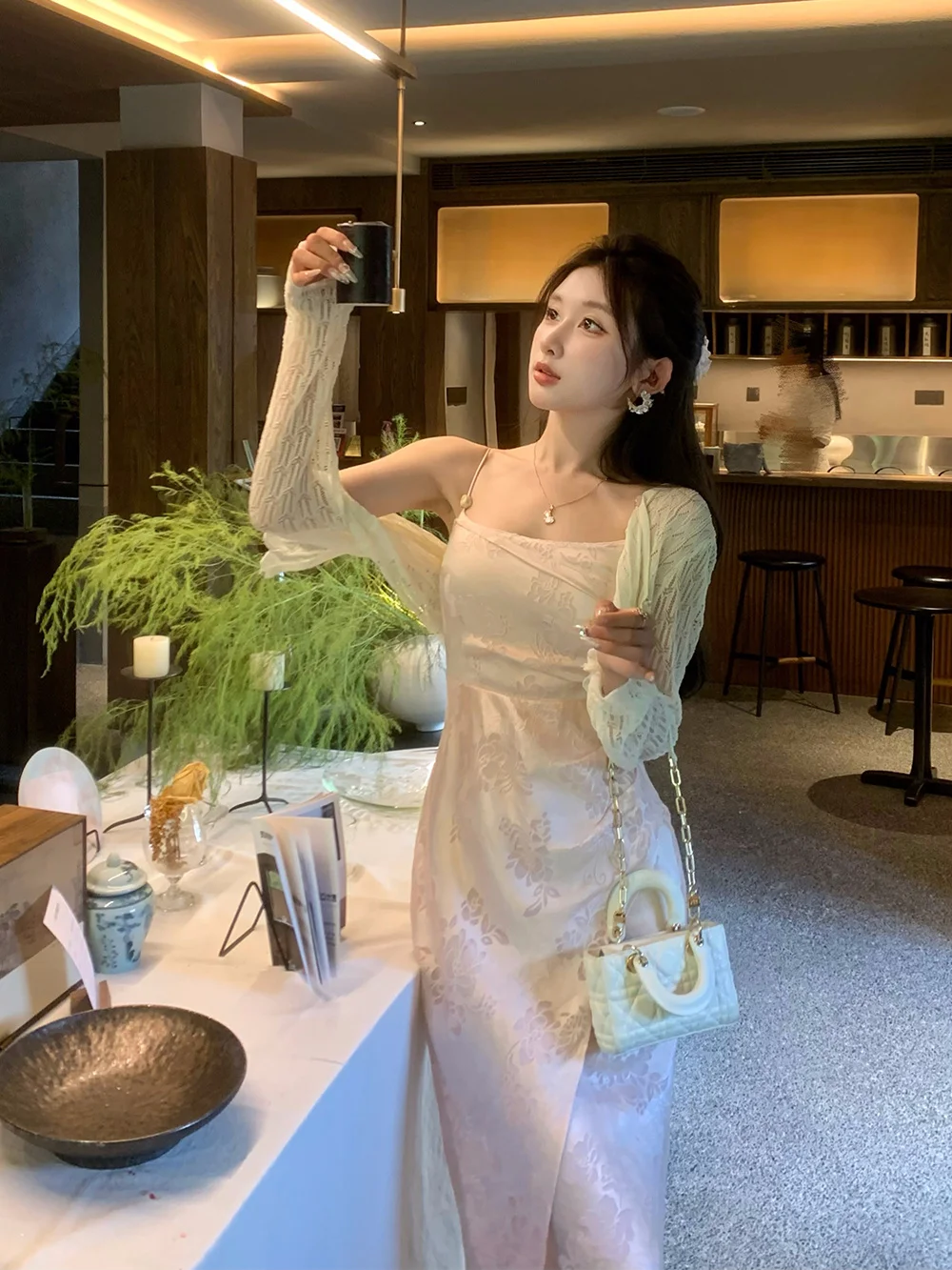 

NMIOK Lazy ort Ice Silk Knitted Cardigan Women's Summer awl Outerwear with Strap Dr Air Conditioner irt V-ne Long ...