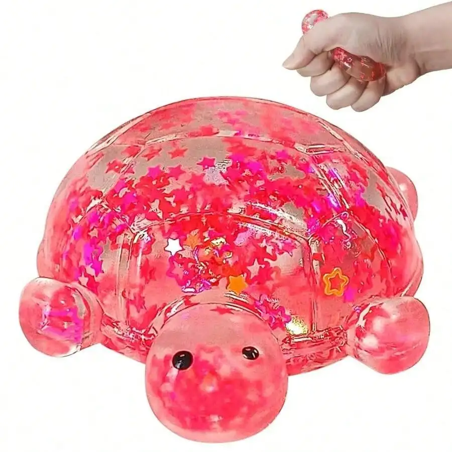 

New Glitter Crystal Duck Shaped Squeeze And Release Toys, Slow Rebound Release Toys, Casual Holiday Gifts, High Aesthetic Dopamine Colors- Soft And Slow BackCute Stuff,Travel Portable Fidget Squeeze Toys,Squishy,Perfect For All Ages Austism
