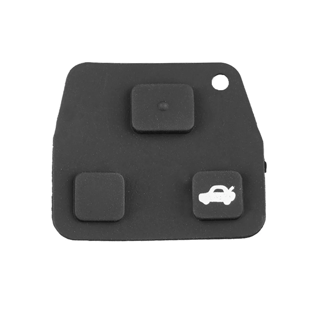 Silicone Car Key Shell para Toyota, Tampa da chave do carro remoto substituível, Anti-colisão Fob Shell, Resistente ao desgaste