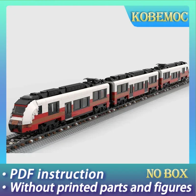 

Moc Building Bricks Car Model UAutrian Regional City Train Technology Modular Blocks Gifts Christmas Toys DIY Sets Assembly