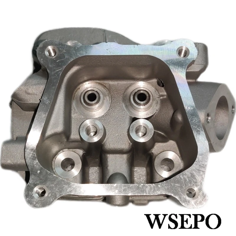 Imagem -02 - Cabeça de Cilindro de Trituradora de Alumínio 18cc Chamber Cast Desempenho 196cc 212cc Kart Gasolina Motor