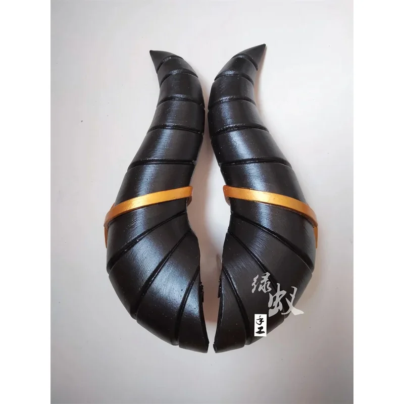 ブルーアーカイブ赤司純子コスプレホーンヘッドクリップ帽子ヘアピン小道具