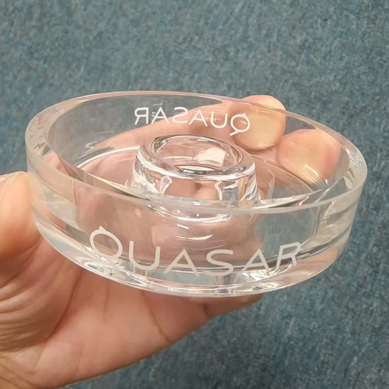 شحن سريع استبدال الملحقات حامل الشيشة وعاء زجاجي عالمي لـ Quasar #3