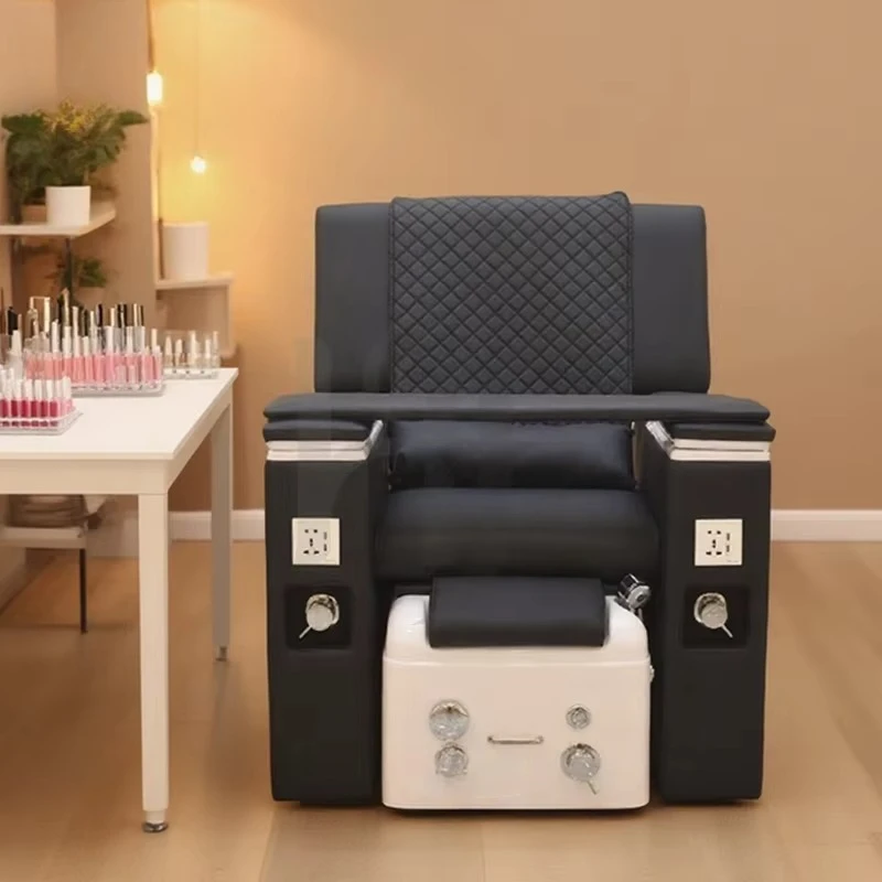 Luxury Modern Foot Spa Pedicure Chair Nail Salon Electric Reclining Manicure Pedicure Chair Pedicure Station