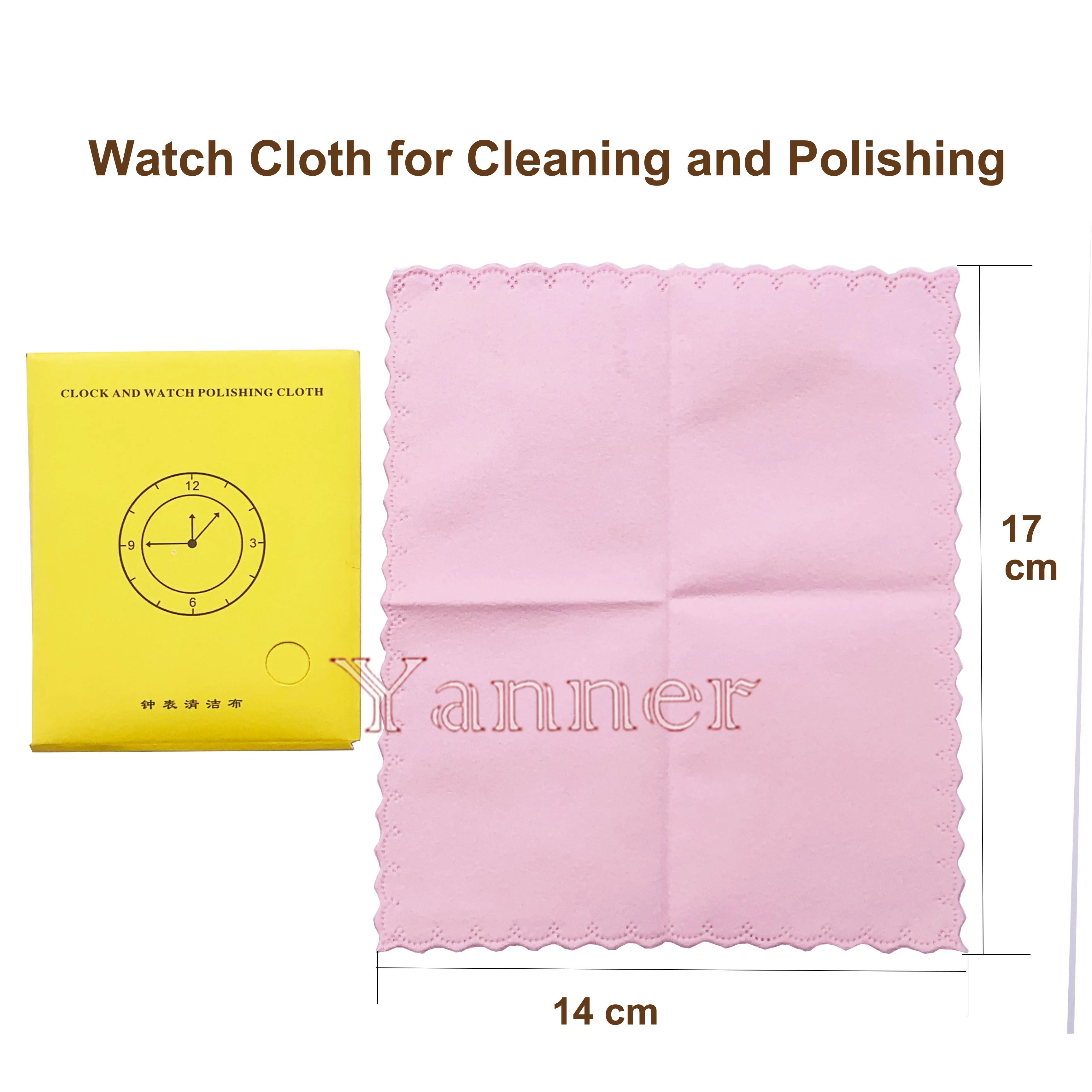 Soft Chamois Glasses Cleaner Watch Eyeglasses Microfiber Clean Cloth for Watch Repair and Polishing