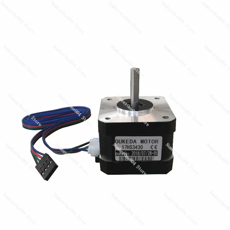 

NEMA17 Stepper Motor 17HS3430 (0.4A 12V 30) 1.8 Degrees 42 Motor