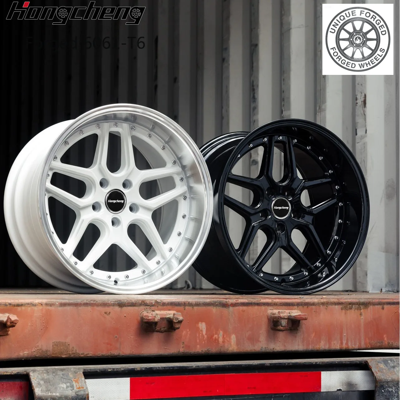 

2026 New Design Two Piece Forged Wheels 18-26 Inch Rims 5x120 5x112 5x114.3 Deep Dish Wheels