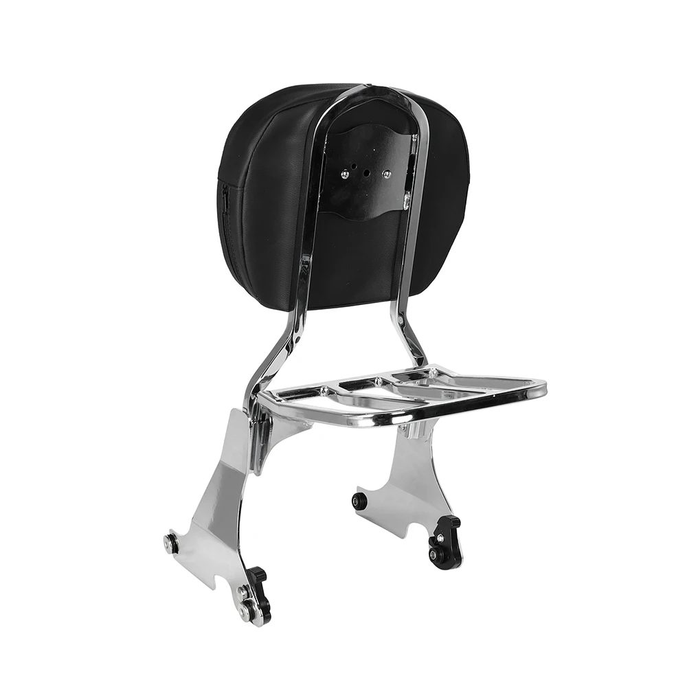 Motorcycle Backrest Sissy Bar Luggage Rack Tail Box Rack Rear Tail Rack For Harley Sportster XL 883 1200 2004-2019 view 3