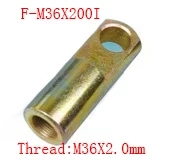 

1 pcs M36X2 Clevis F-M36X200I Pneumatic Cylinder Knuckle Eye I Joint Coupling Piece