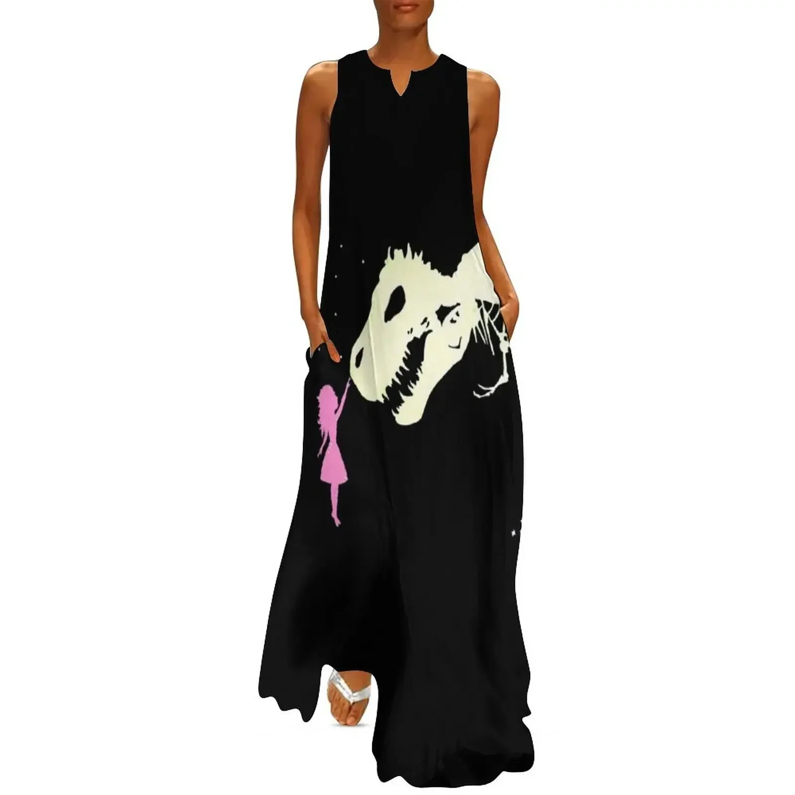 

Paleontology Long Dress Party dresses summer dress womens 2025 women's summer clothing 2025 dress korean style