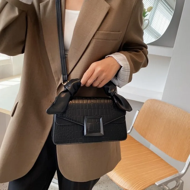 

Elegant Female Handbag Underarm Maillard Style JK School Simple Cute Shoulder Bags Portable Casual Creative Design