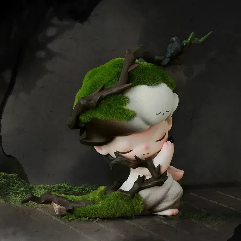 POP MART DIMOO Seria Stories in the Cup Blind Box Zabawki Kawaii Anime Figurki Akcji Caixa Caja Niespodzianka Mystery Box Lalki dla Dziewczyn