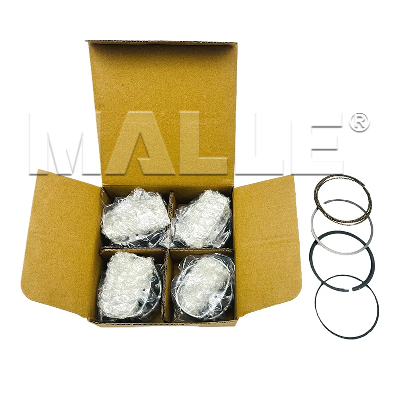 Engine Piston and Ring Full Set STD Fit 1.5 For Ford Fiesta Ecosport Escort 1.5 Internal Car Accessories Parts OEM BV2E6105CA