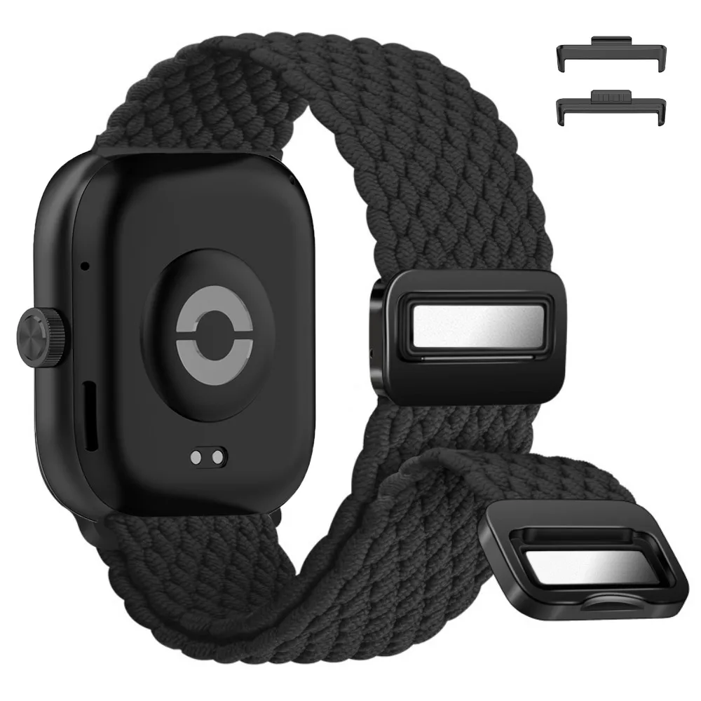 Nylon Trançado Loop Strap para Huawei Watch, Pulseira magnética, ajustável, confortável, pulseira, Fit 3