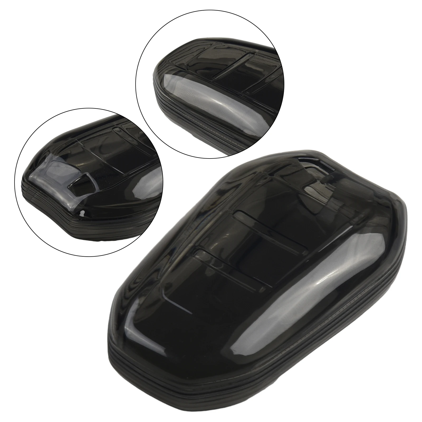 

For 308 2022-2023 Black Transparent Key Fob Case Cover For 508 For C3 C5 Aircross For C4 Picasso / Grand C4 Picasso For DS 7 Cro